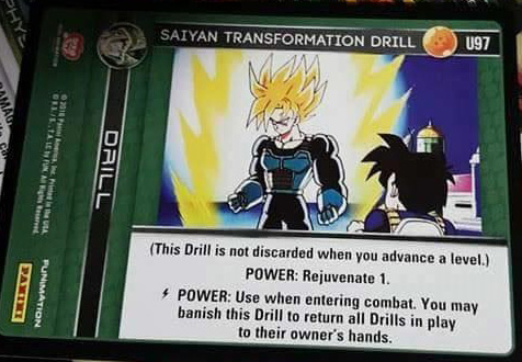 Saiyan Transformation Drill